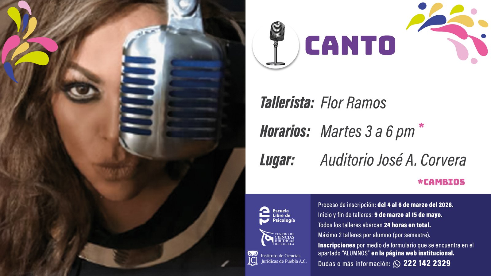 Canto Talleres 2026 - ELP ICI
