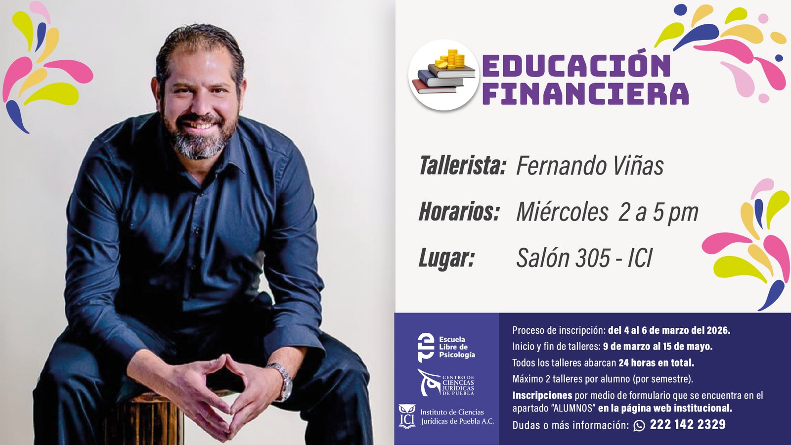 Educacion F Talleres 2026 - ELP ICI-09