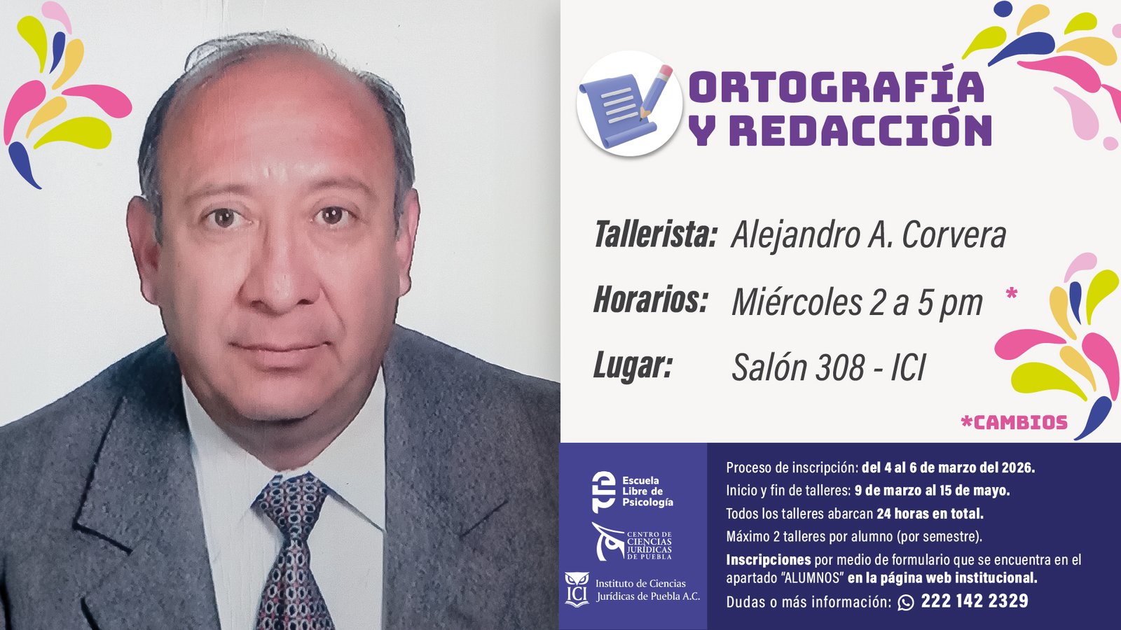 Ortografia y R Talleres 2026 - ELP ICI-10